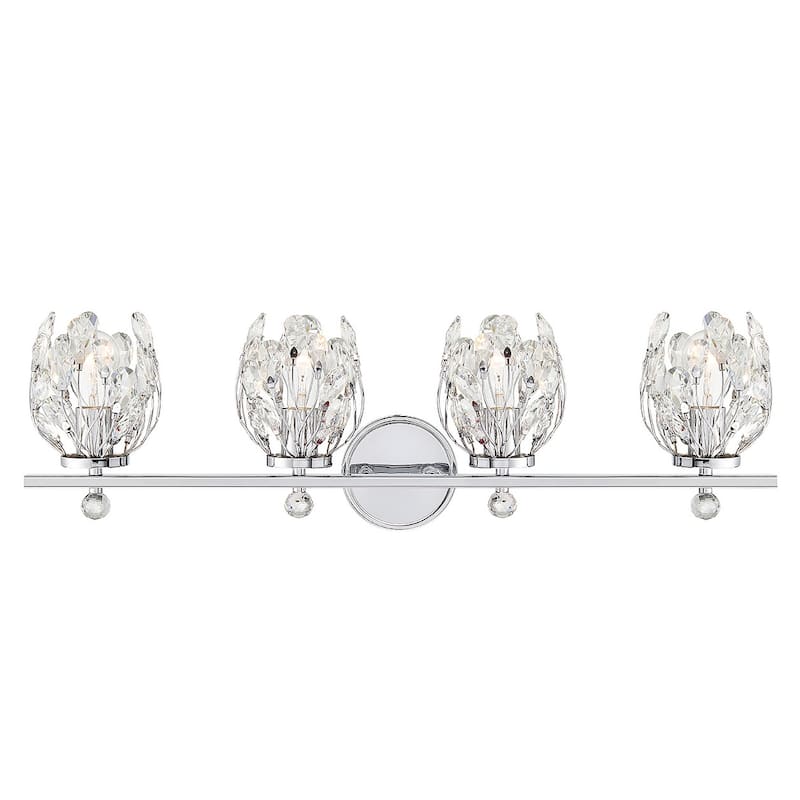 Savoy House 8-6601-4 Moreno 4 Light 31" Wide Vanity Light - Chrome