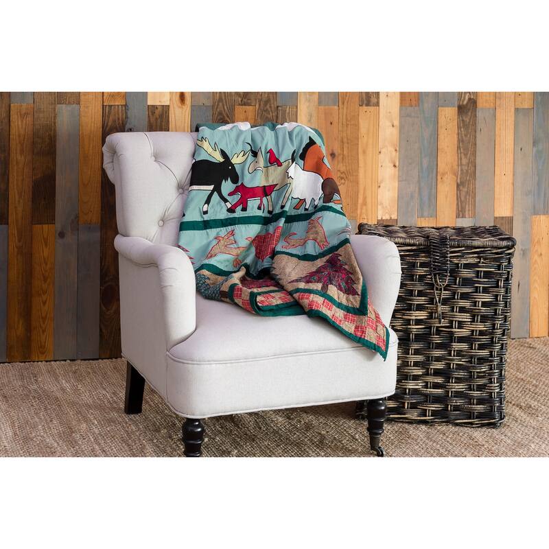 Friends of the Forest 50" x 60" Throw Blanket