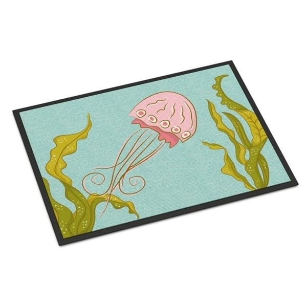 Carolines Treasures BB8546JMAT Jelly Fish Indoor Or Outdoor Mat - 24 x 36 in.