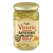 Victoria Marinated Artichoke - Case of 12 - 12 oz.
