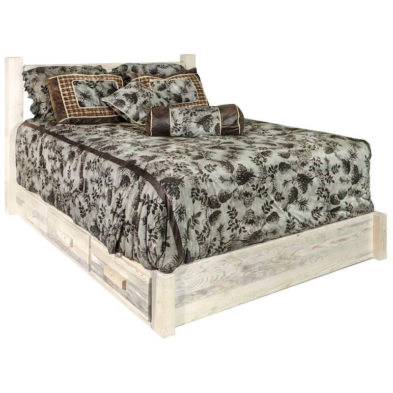 California King Bed with Storage