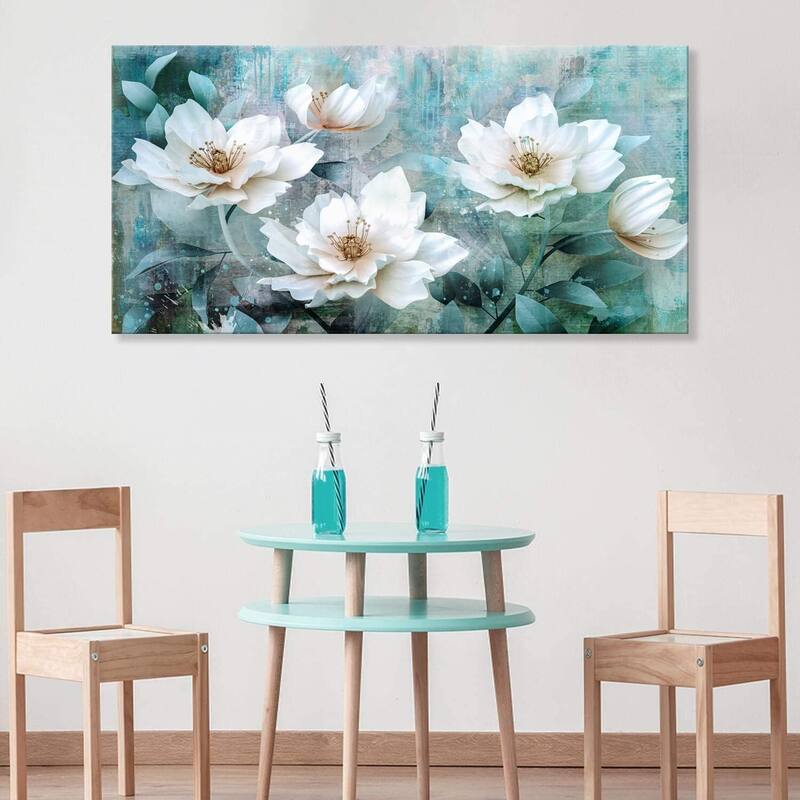 grey green painting watercolor paintings flowers floribunda