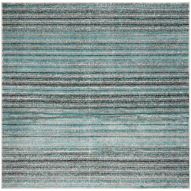 SAFAVIEH Skyler Grayce Modern Rug - 6'7" Square - Blue/Grey
