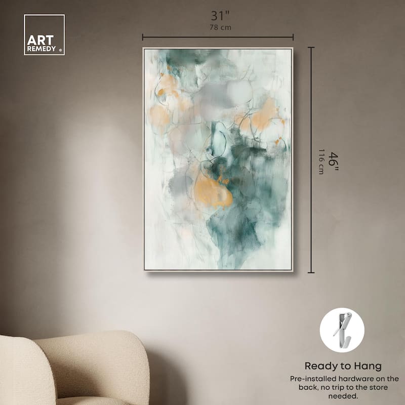 Verdant Vapors II Canvas by Art Remedy