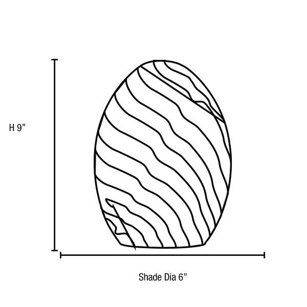 Access Lighting Brandy FireBird - E26 LED Rod Pendant - Oil Rubbed Bronze Finish - White FireBird Glass Shade