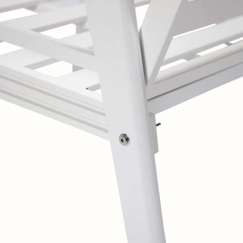 Walbrooke Polyester Upholstered Aluminum Frame Outdoor Loveseat with Powder-Coated Finish and Removable Cushion Covers - 56.69