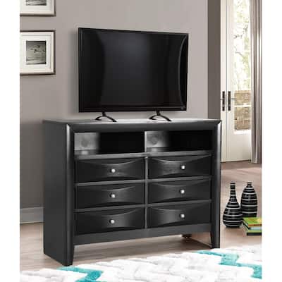 Marilla Wood Media Chest