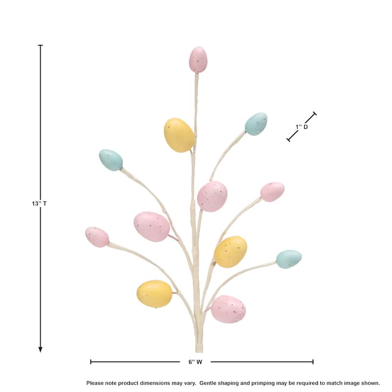 Easter Egg Spray 13"