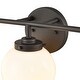 preview thumbnail 12 of 35, Fairbanks 22.75'' Wide 3-Light Vanity Light