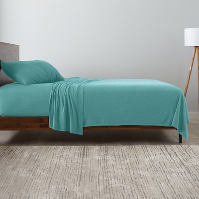 Ella Jayne Soft Heather Jersey Knit Sheet Set