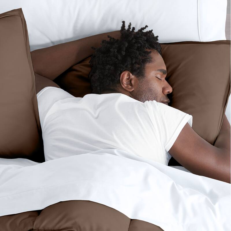 Bare Home Double Brushed Pillow Shams (Set of 2)