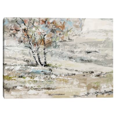 Meadow Tree by Studio Arts Canvas Art Print