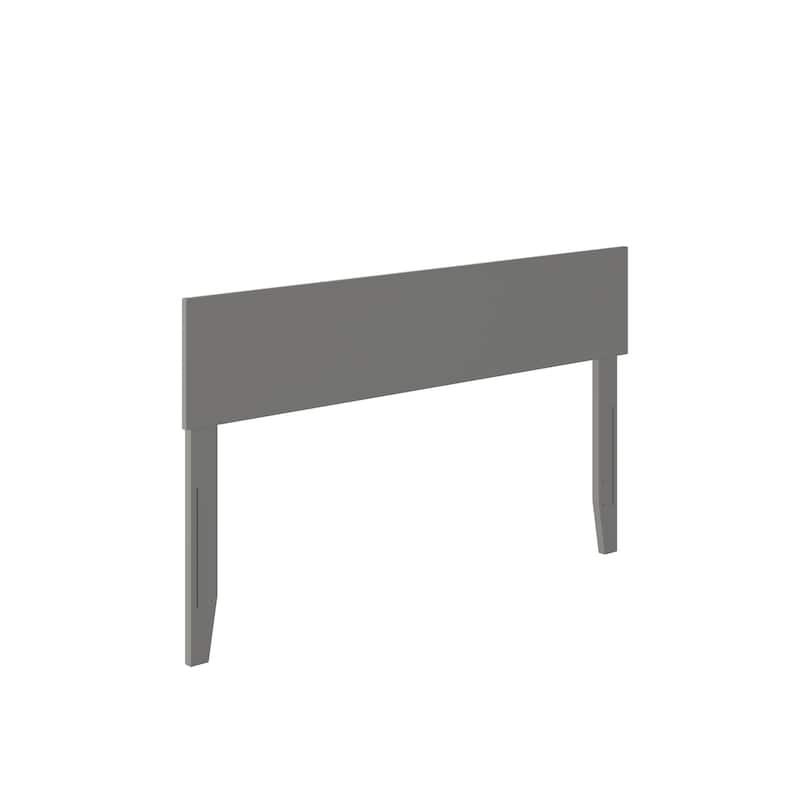 AFI Orlando Headboard with Attachable Charger - Grey - Full