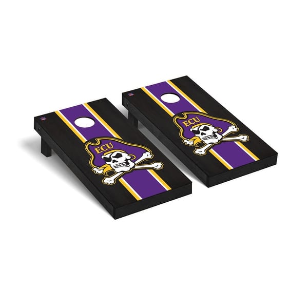 slide 2 of 5, East Carolina Pirates 2x4 Pro Cornhole Boards - V6 Include Carrying Case