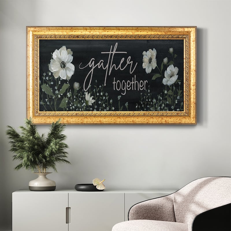 Gather Together Premium Framed Canvas- Ready to Hang