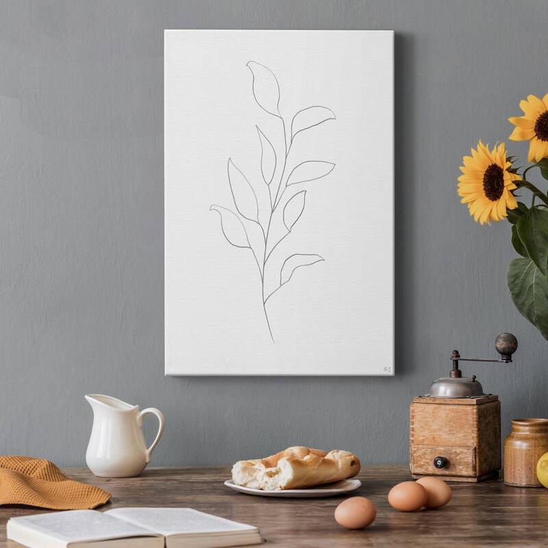 Botanical Gesture VI Premium Gallery Wrapped Canvas - Ready to Hang