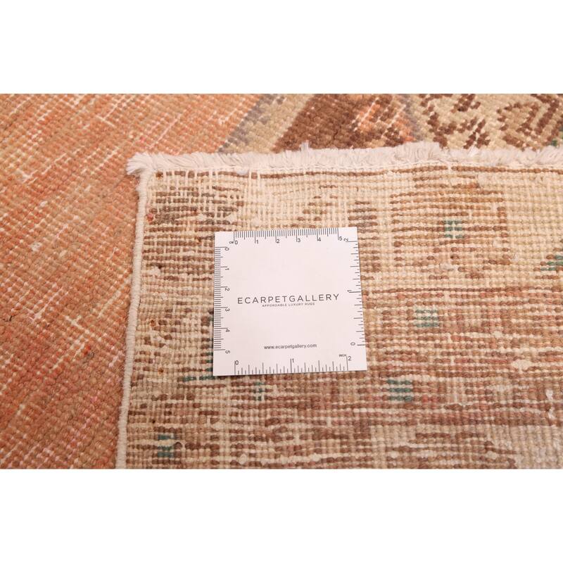 ECARPETGALLERY Hand-knotted Antalya Vintage Copper Wool Rug - 4'10 x 6'0