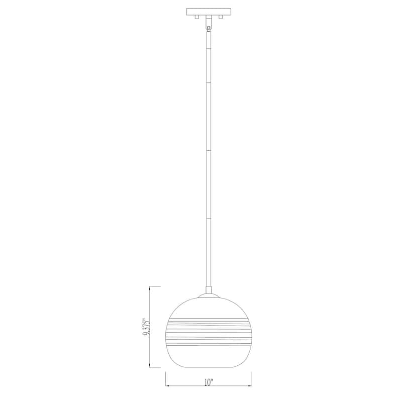 Z-Lite Harmony 10" Wide Mini Pendant