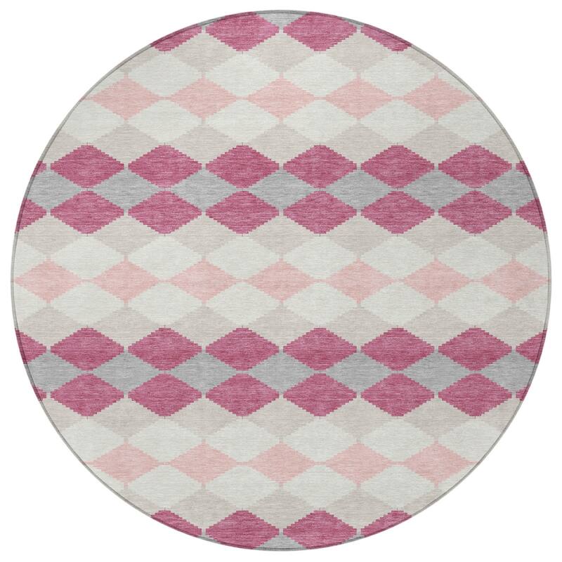 HomeRoots Geometric Transitional Rectangle Outdoor Rug