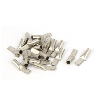 C45-10mm2 Cable Metal Terminal Wiring Connector Silver Tone 20 PCS ...