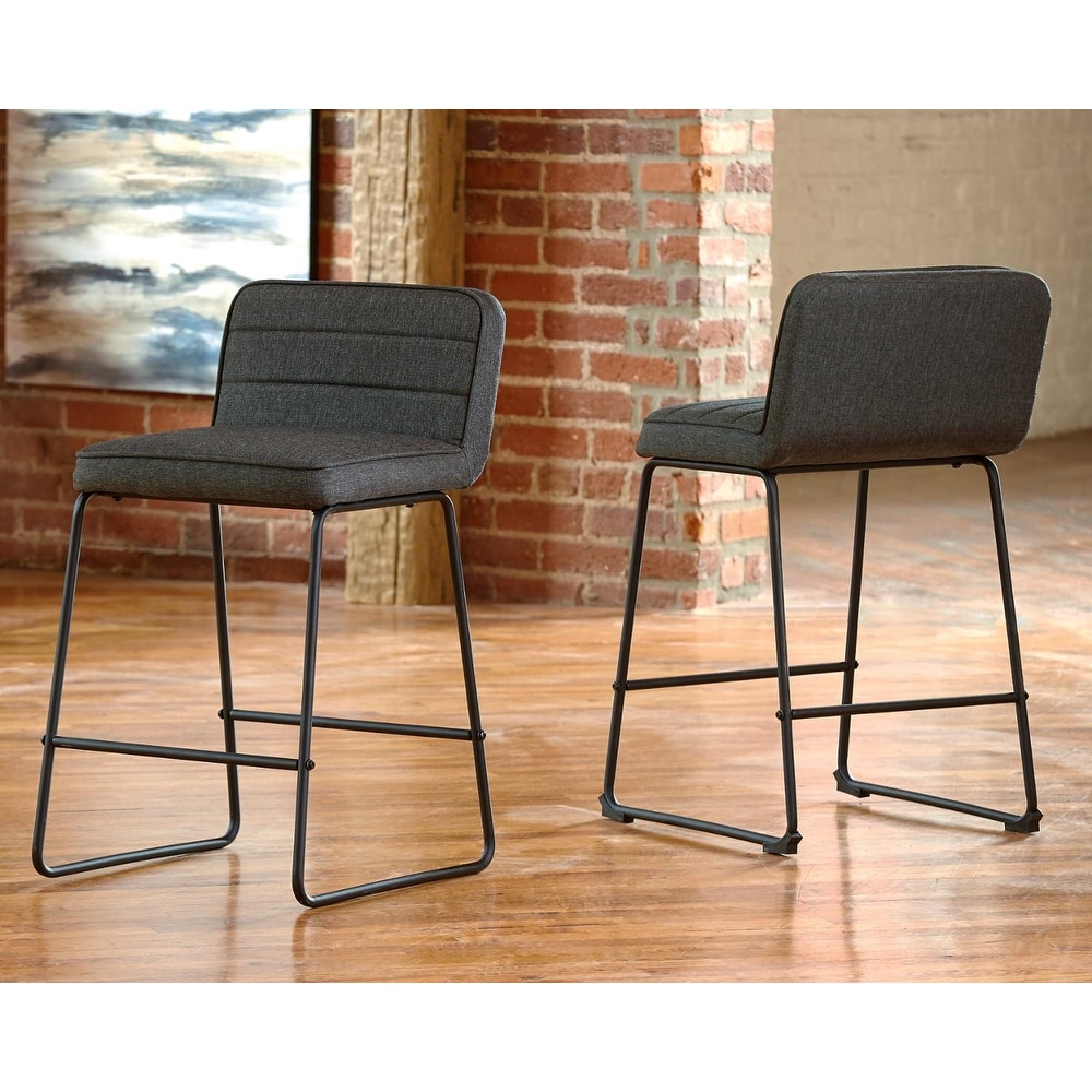 Ashley furniture hotsell metal bar stools