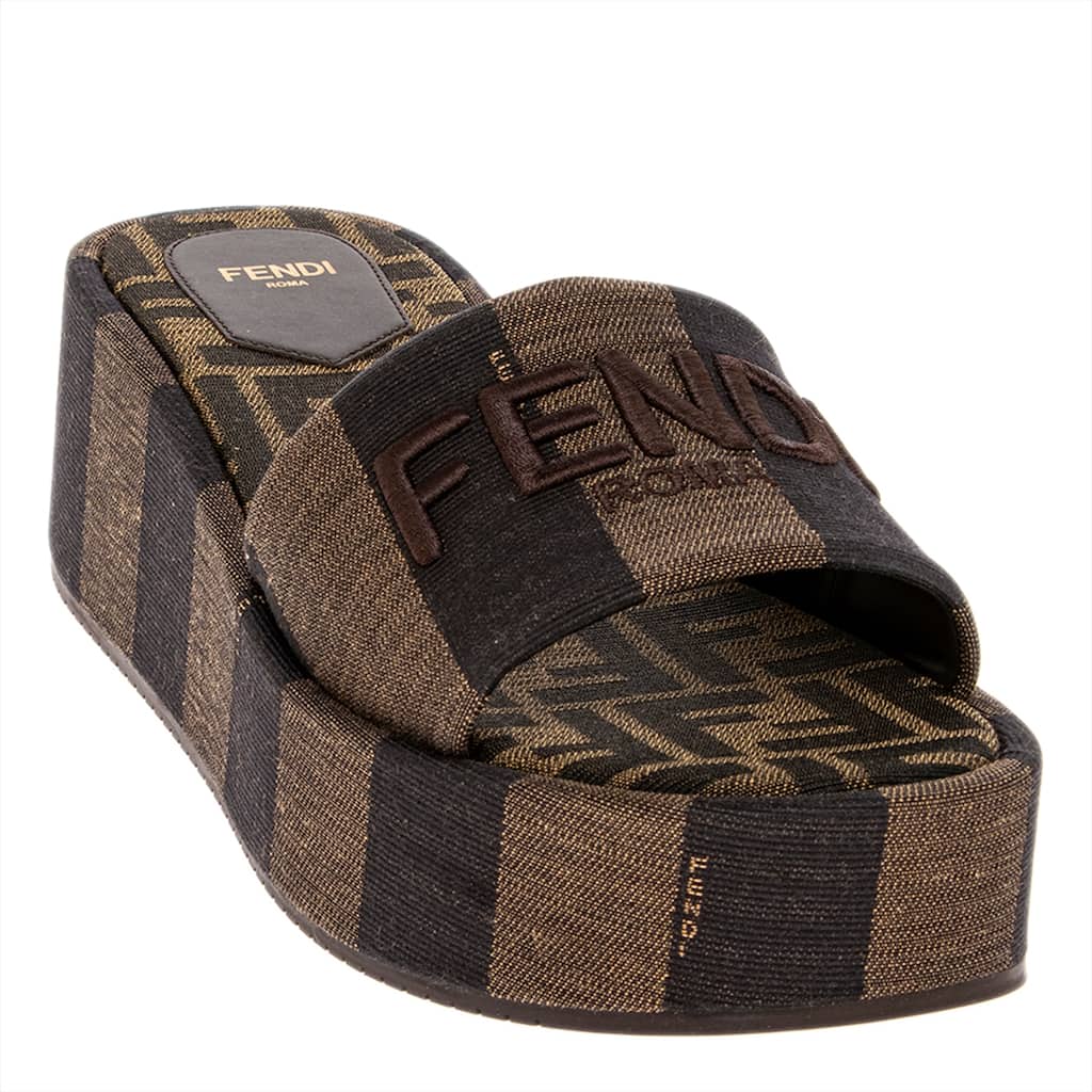 Fendi Sunshine Platform Slides