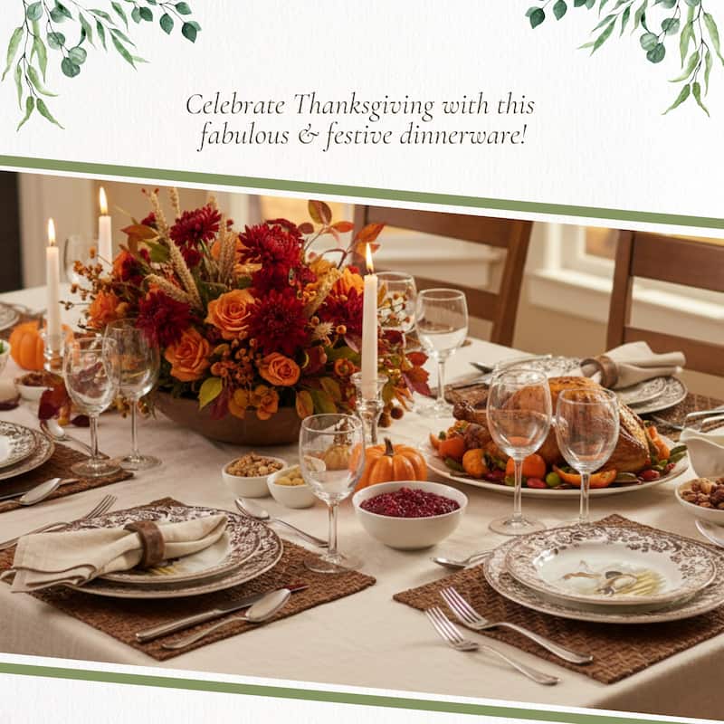 Spode Woodland Salad Plate - Assorted Animals