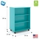 preview thumbnail 11 of 10, Tot Mate Double Sided Mobile Bookcase 48H