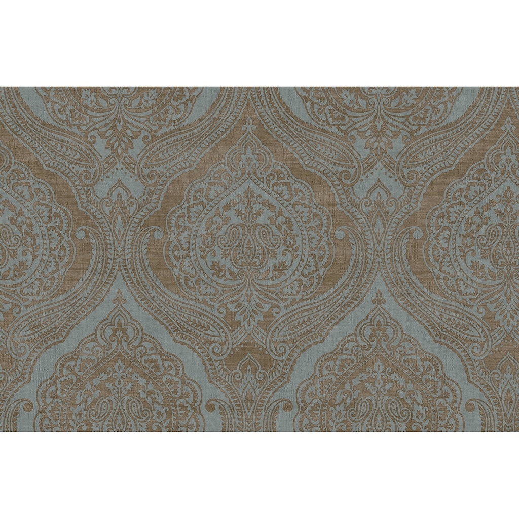 Seabrook Designs Irina Paisley Damask Unpasted Wallpaper