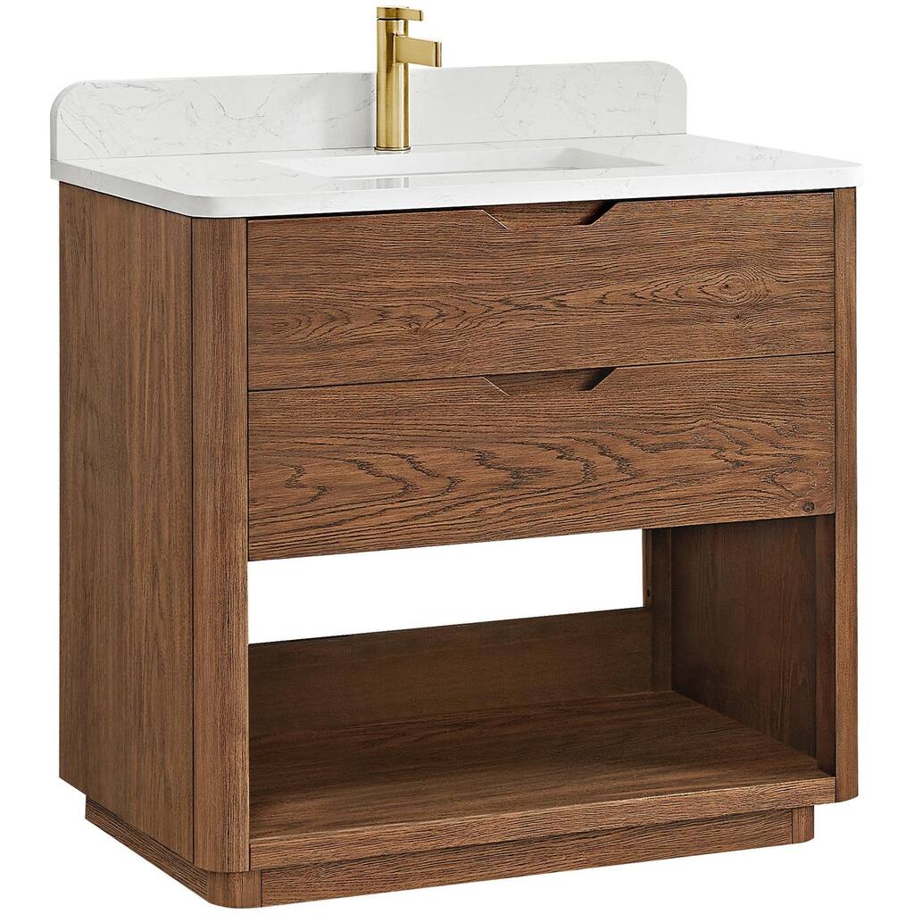 Miseno MV-HARB36-GW Harbin 36" Free Standing Single Basin Vanity Set