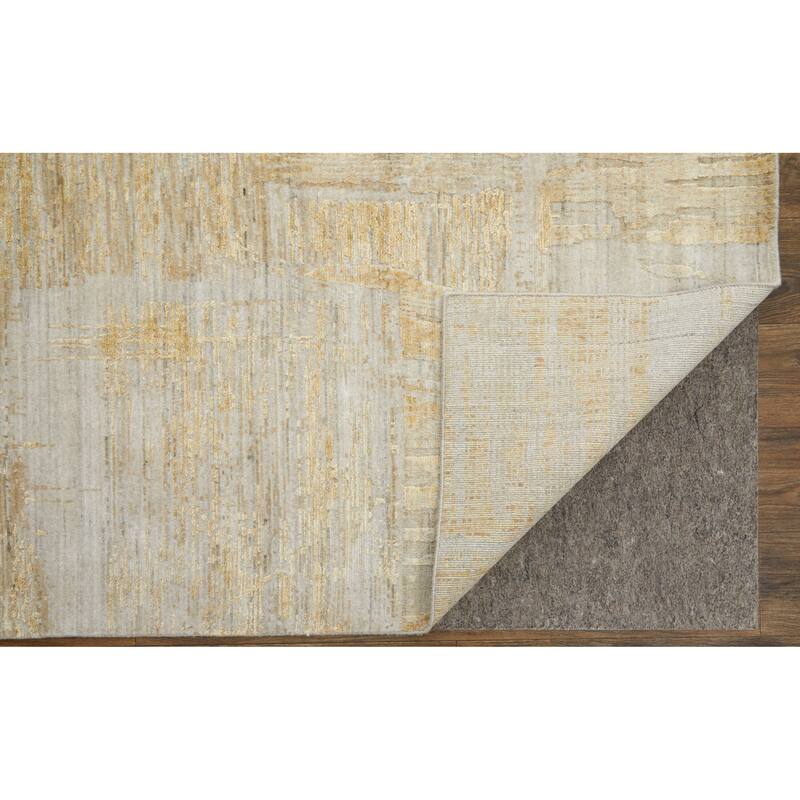 Grand Bazaar Kinton Hand Woven Abstract Modern Area Rug