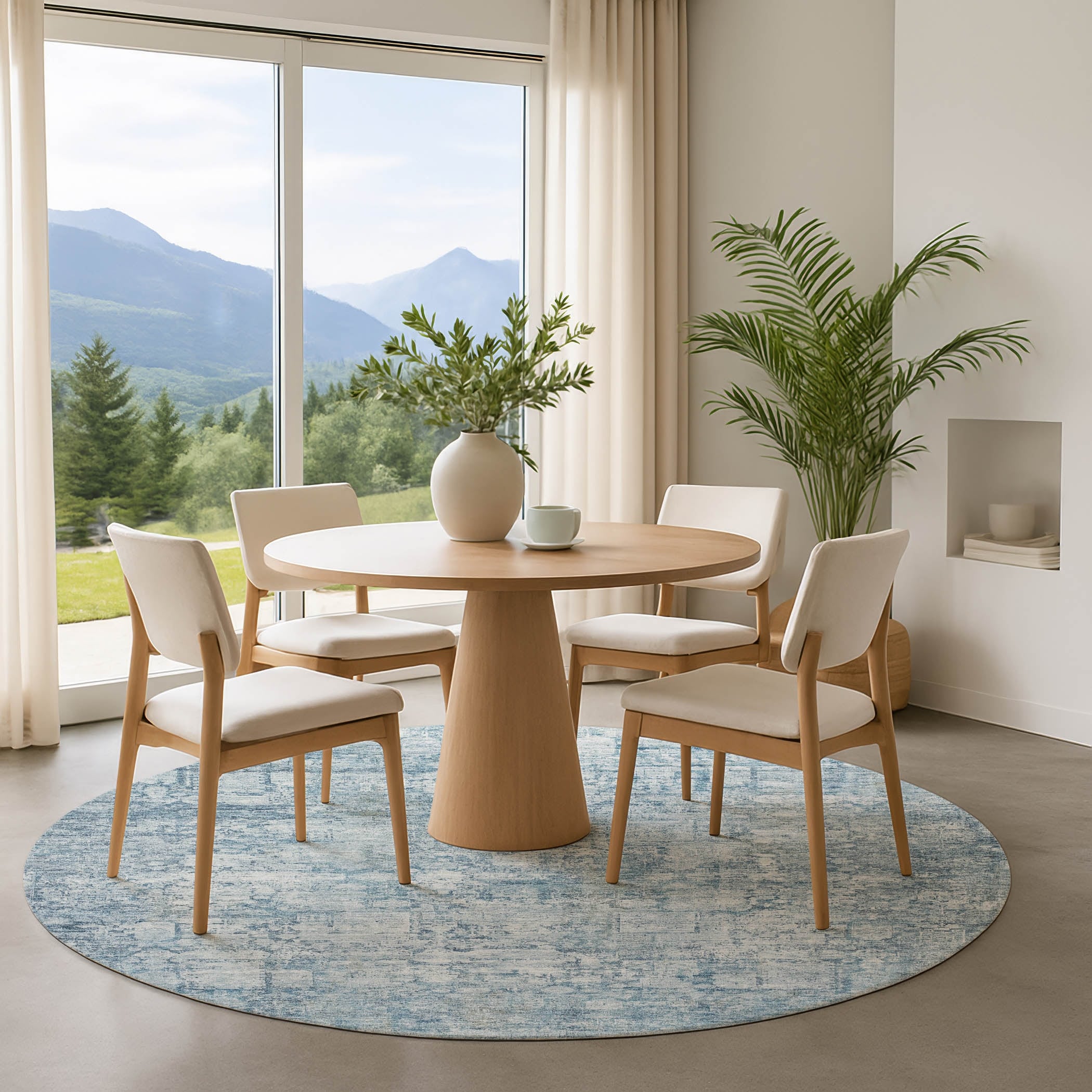 Premium Washable Super Soft Traditional Vintage Mayfield Rug