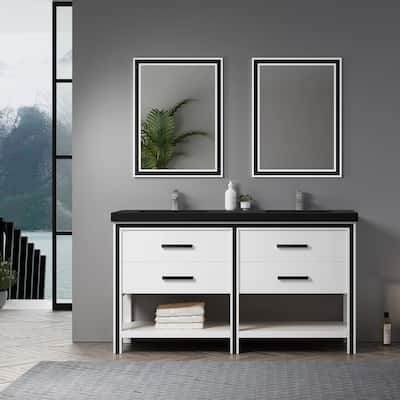 Thornton 60" Double Bathroom Vanity Set