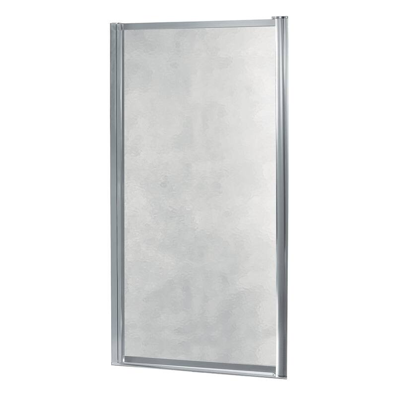 CRAFT + MAIN TDSW3565-OB Tides 65" High x 35" Wide Hinged Framed - Silver