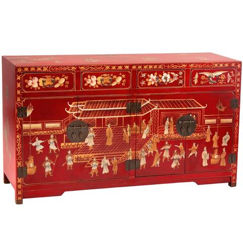 Red Lacquer Buffet - Courtyard