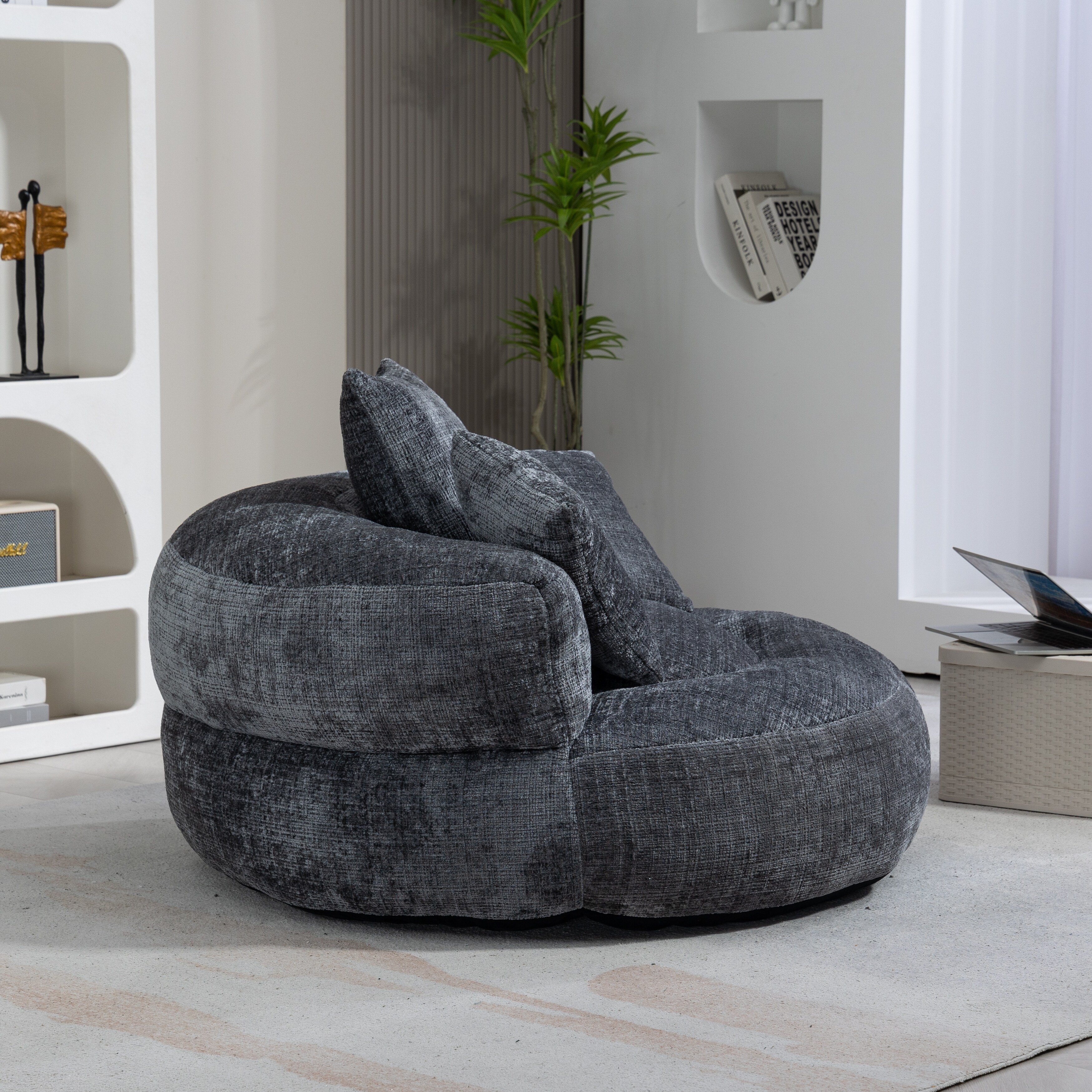 Recliner Chair High Back Bean Bag Chair Bean Bag Chair Lazy Sofa