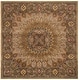preview thumbnail 12 of 60, SAFAVIEH Handmade Heritage Cassondra Traditional Oriental Wool Rug 10' x 10' Square - Light Brown/Grey