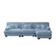 Option Blue+3 Seat+1 Ottoman