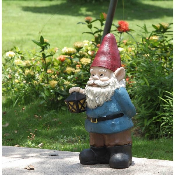 Gnome Holding A Lantern