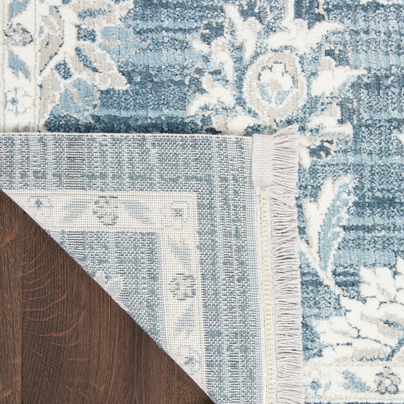 Nourison Lennox French Country Bordered Floral Area Rug