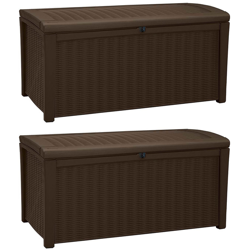 Image of Keter Manor XL Resin Storage Ottoman