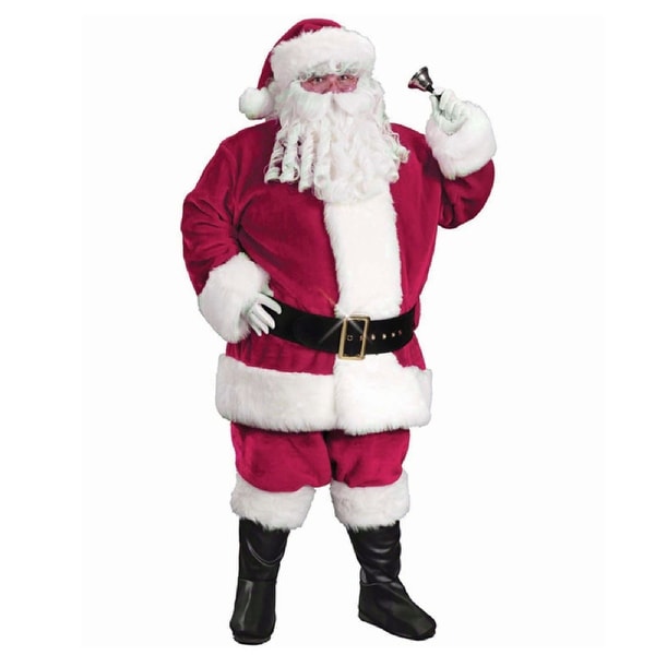 santa claus costume plus size