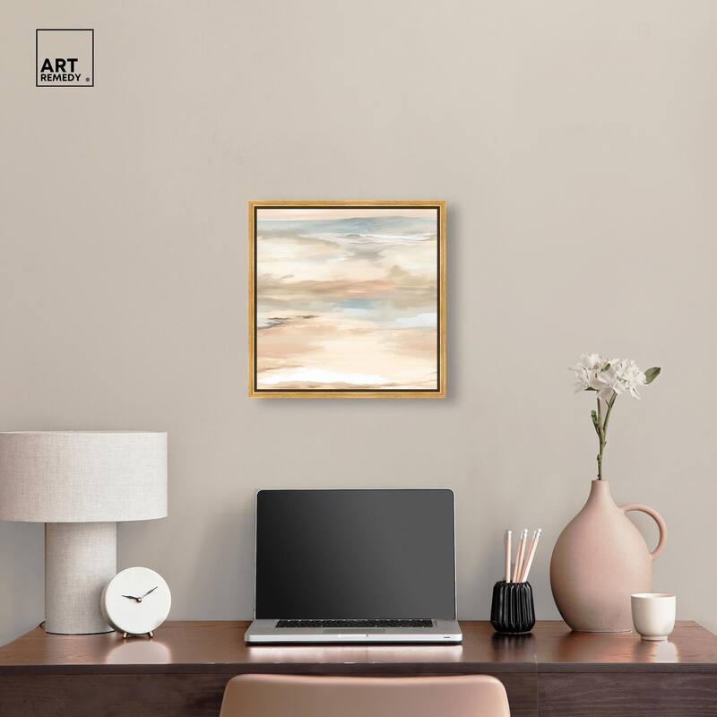 Roseate Skyfall I Canvas by Art Remedy
