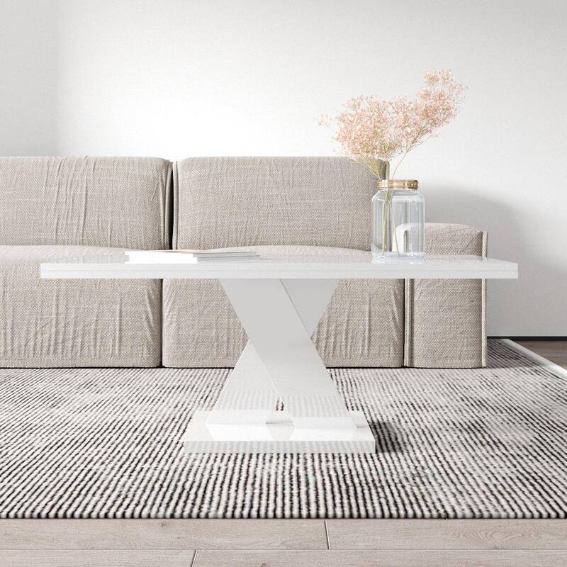 Cross 47" Coffee Table