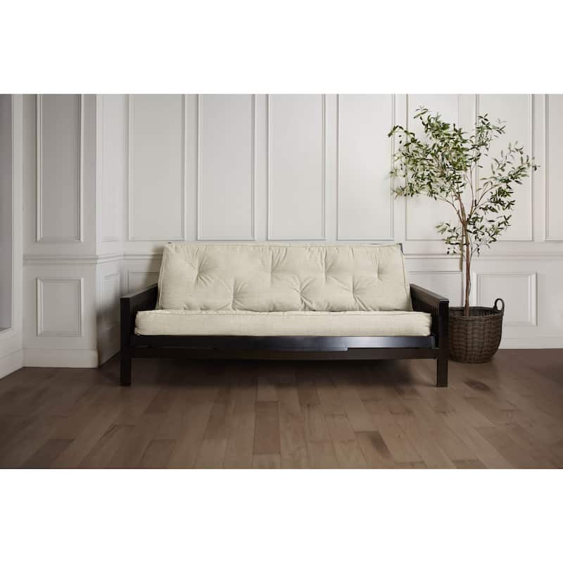 Sorra Home Serenity Indoor Futon Mattress - Peyote /54 x 75 x 8 in - Full