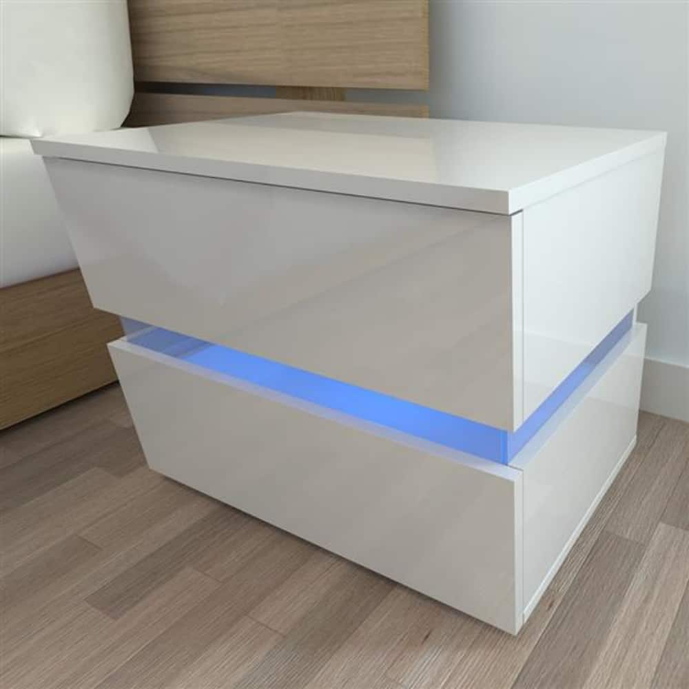 RGB LED Double Side Cabinet for Modern Bedroom Decor