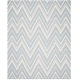 preview thumbnail 61 of 122, SAFAVIEH Handmade Cambridge Tinnie Modern Moroccan Wool Rug 11' x 15' - Blue/Ivory - Rectangle