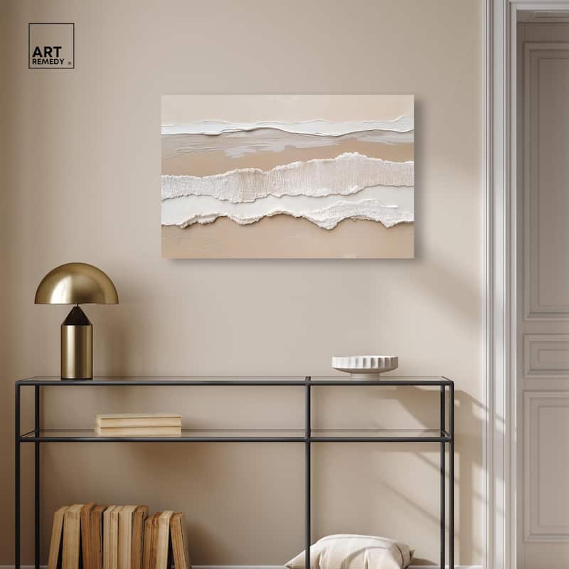 Textured Sea II Canvas by Art Remedy, Gallery Wrapped