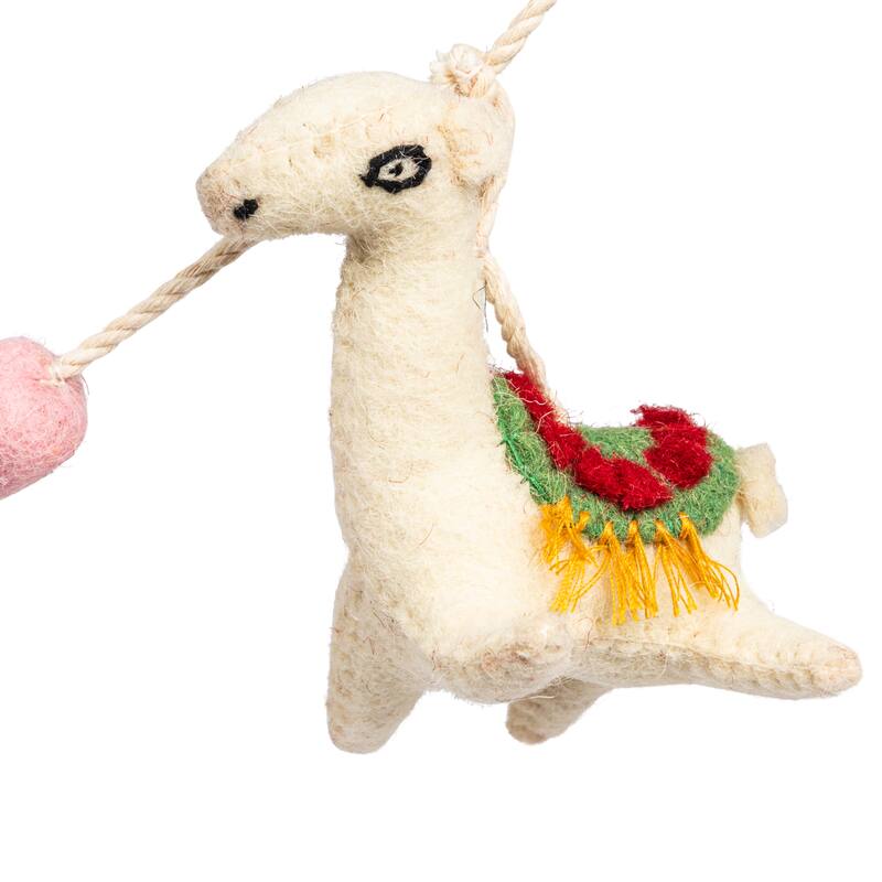 Wool Felt Animal Shaped Garland