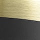 Option Black Antique Brass / Matte White